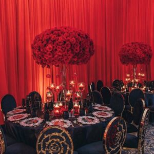 Wedding Inspiration - Red Decoration | OMASTYLE Bride