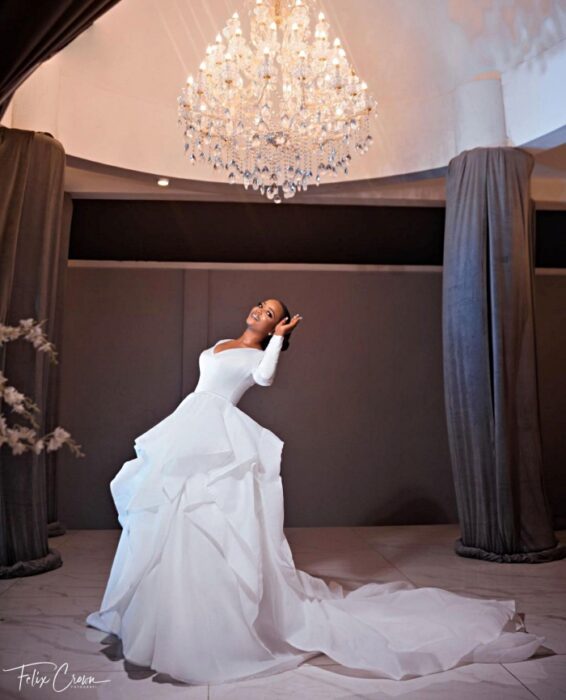 Nini & Tolu Stunning Wedding Ceremony | OMASTYLE Bride