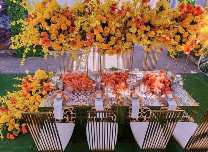 NwandosSignature-Events - glamorous outdoor wedding decor - OmaStyle Bride