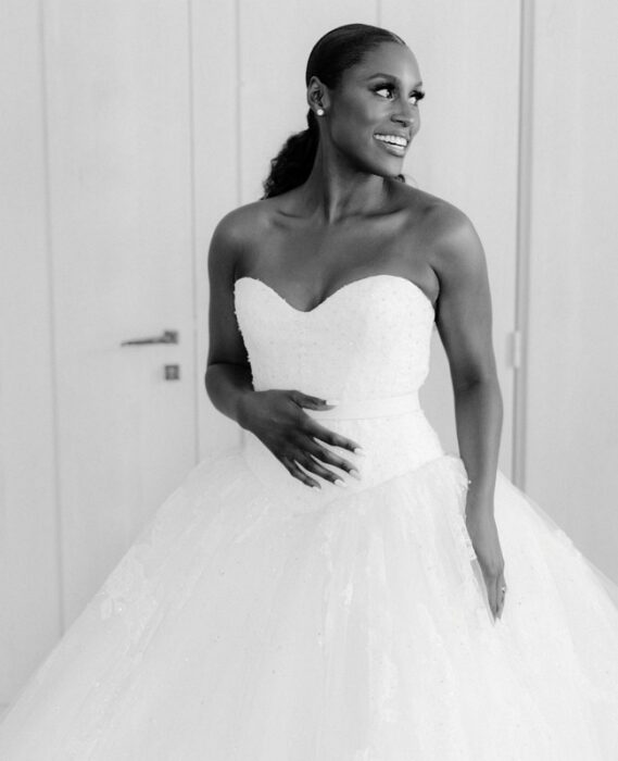 Issa Rae & Louis Diame Marries in The South of France | OMASTYLE Bride