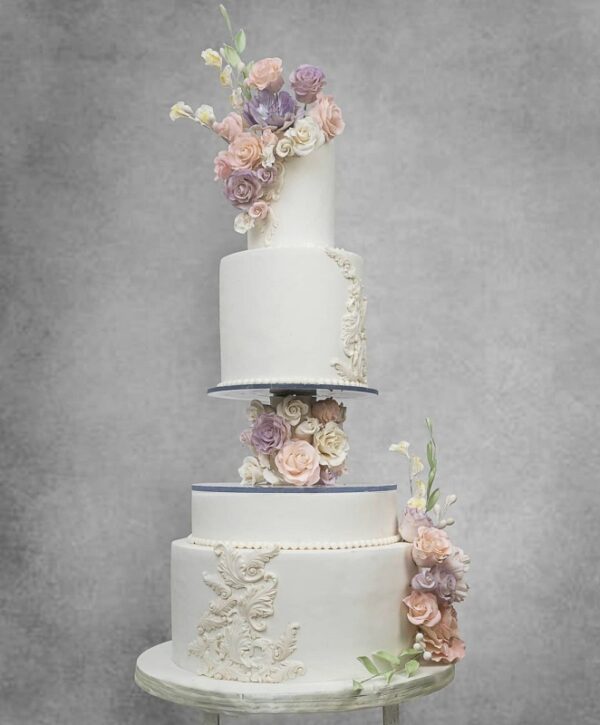 30 ELEGANT FLORAL WEDDING CAKES | OMASTYLE Bride