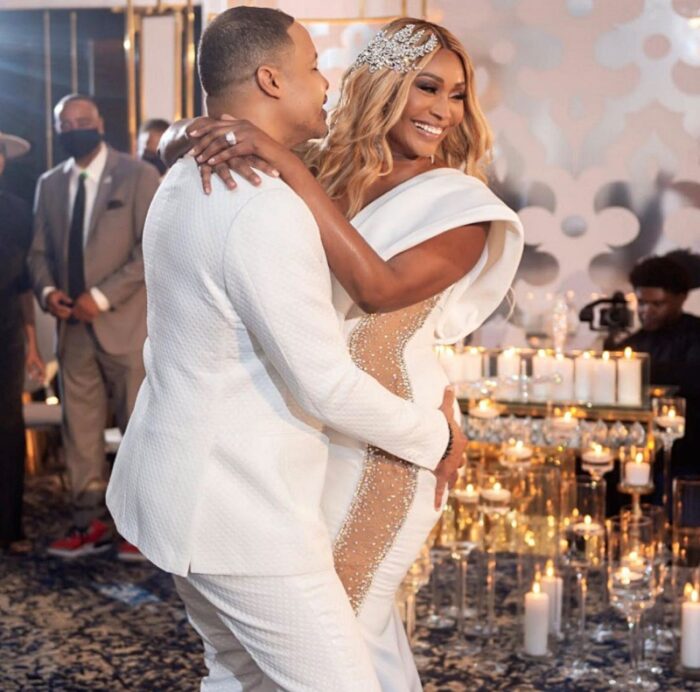 Cynthia Bailey-Hill and Mike Hill Anniversay -OmaStyle Bride shout out feature