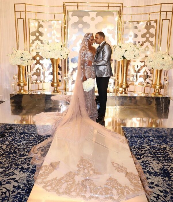 Cynthia Bailey-Hill and Mike Hill Anniversay shout out feature -OmaStyle Bride