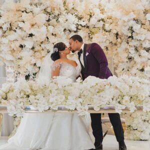 Singer Kierra Sheard anniversary-wedding-celebration-OmaStyle Bride feature