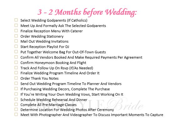 Nigerian Wedding Planning 101 Checklist For Brides OMASTYLE Bride