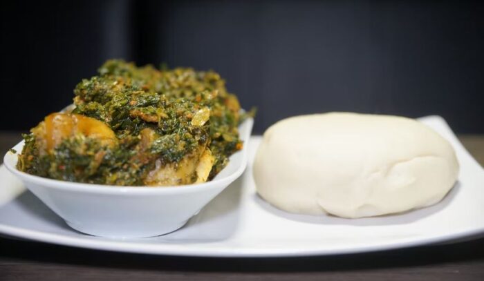 OmaStyle Bride -Nigerian Soup & fufu combination