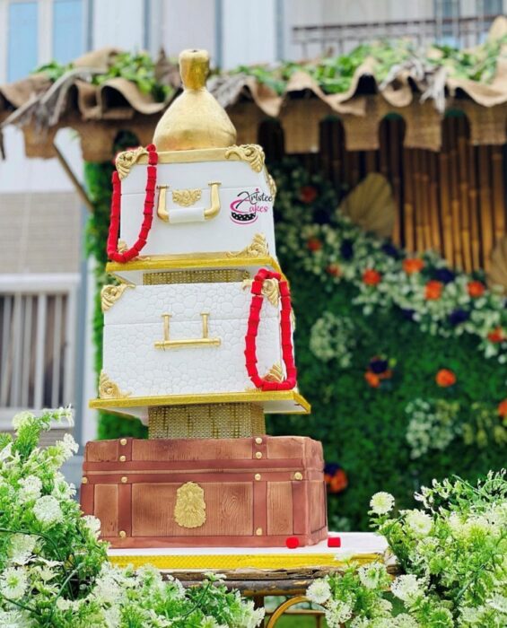 Nigerian Traditional Wedding cakes feature 2022