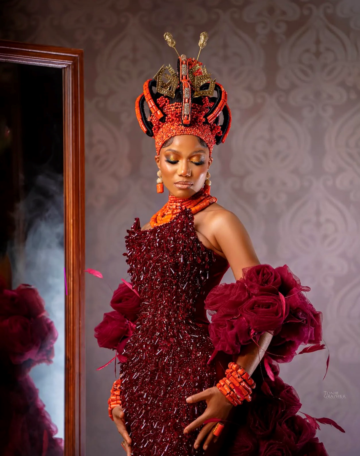 The Queen Idia Collection Look2