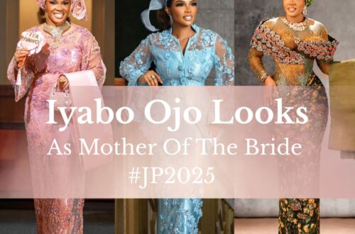 OmaStyle Bride - Iyabo Ojo Regal Mother-of-the-Bride Looks For #JP2025
