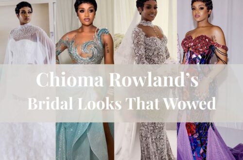 Chioma Rowland wedding looks