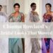 Chioma Rowland wedding looks