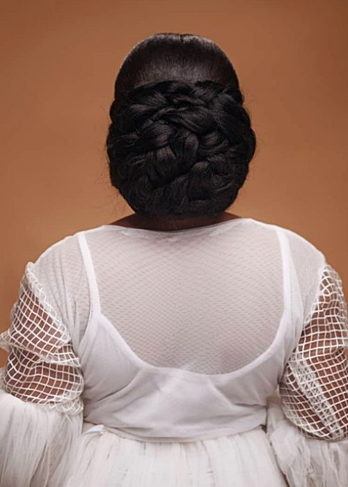 Elegant wedding hair style -DDaniels-Touch-bridal-glam-style - OmaStyle Bride
