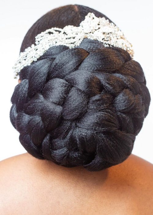 Elegant Wedding updo - HairGuru Studio - OmaStyle Bride
