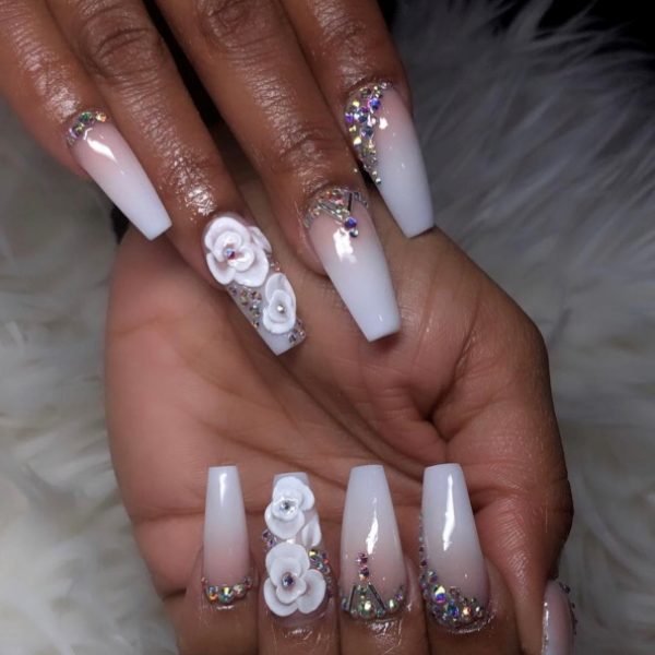 Bridal nail design ideas - NailsbyAaron-85-as-featured-on-OmaStylebride.com