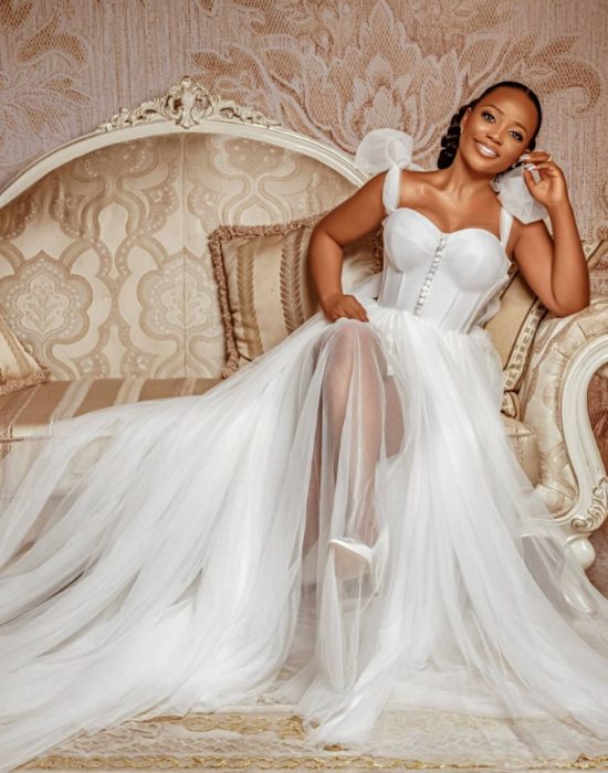 Nini & Tolu white wedding ceremony