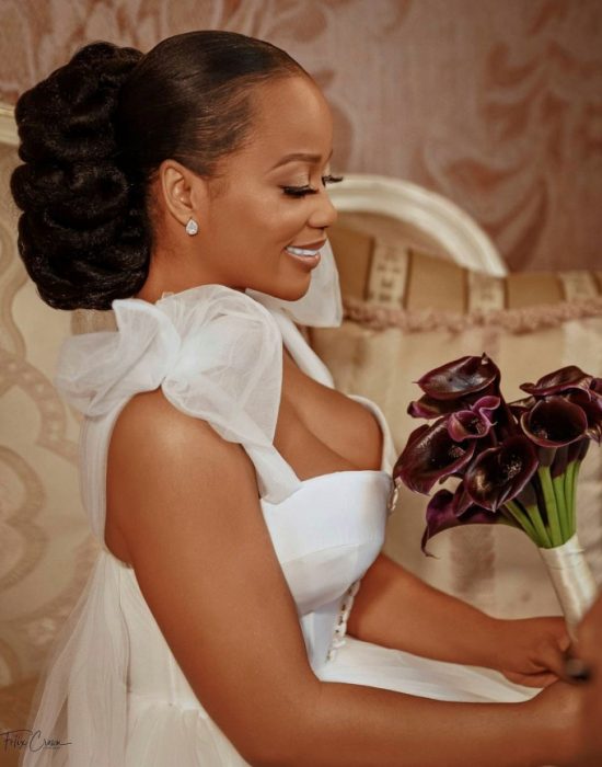 Nini & Tolu white wedding ceremony
