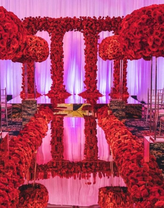 Wedding Inspiration - Red Decoration OMASTYLE