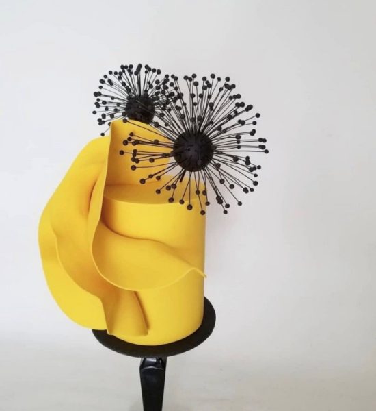 beautiful inspiring yellow wedding cake
